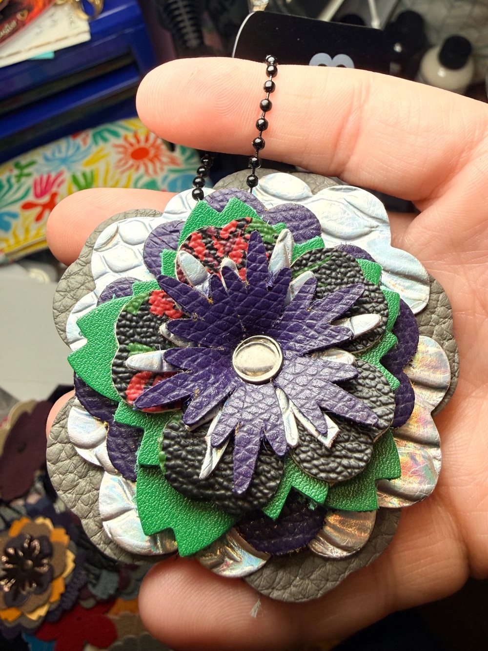 Handmade Floral Charm